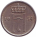 Монета 10 ері. 1954,57 рік, Норвегія.(БД) Монета 10 ері. 1954,57 рік, Норвегія.(БД)