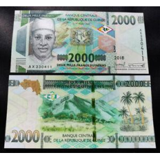 Guinea Гвінея - 2000 Francs 2018 2019 UNC