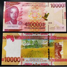 Guinea Гвінея - 10000 Francs 2018 2019 UNC