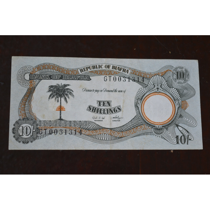 Біафра / Biafra 10 Shillings (1968-69) Pick 4 Біафра / Biafra 10 Shillings (1968-69) Pick 4