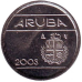 Монета 5 центів. 2003,05,08 рік, Аруба.(у холдере) Монета 5 центів. 2003,05,08 рік, Аруба.(у холдере)