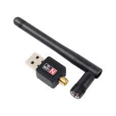 Бездротовий мережевий адаптер з антеною 2DBI Wi-Fi-USB Merlion CL-UW04, RT7601, 802.11 bgn, 150MB, 2.4 GHz