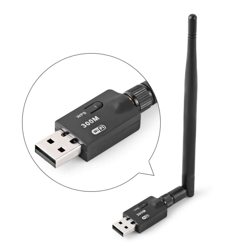 Бездротовий мережевий адаптер з антеною 5DBI Wi-Fi-USB Merlion CL-UW05, RT7601, 802.11 bgn, 150MB, 2.4 GHz, WIN Бездротовий мережевий адаптер з антеною 5DBI Wi-Fi-USB Merlion CL-UW05, RT7601, 802.11 bgn, 150MB, 2.4 GHz, WIN