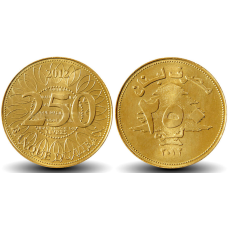 Lebanon Ліван 250 Pounds 2006 UNC