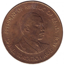 Монета 10 центів. 1977,80 рік, Кенія. (АР)