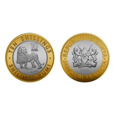 Kenya Кенія 10 Shillings 2018 UNC
