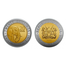 Kenya Кенія 20 Shillings 2018 UNC