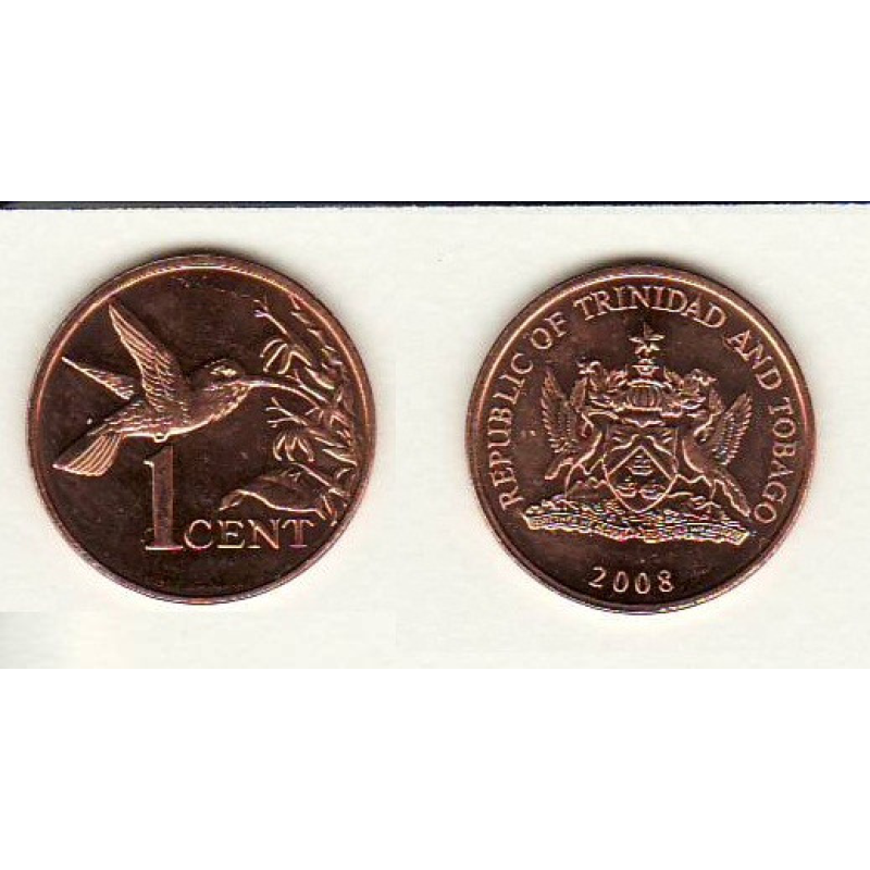 Trinidad Тринідад і Тобаго - 1 Cents 2012 UNC Trinidad Тринідад і Тобаго - 1 Cents 2012 UNC