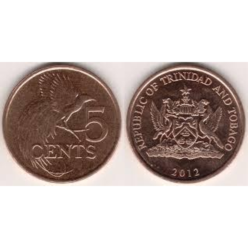 Trinidad Тринідад і Тобаго - 5 Cents 2012 UNC