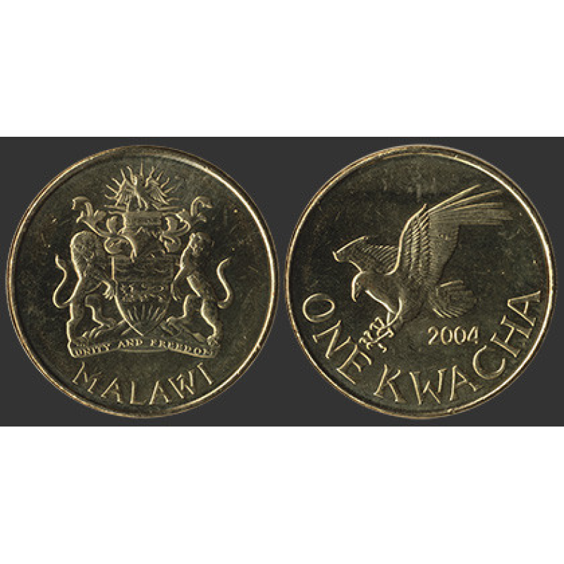 Malawi Малаві - 1 Kwacha 2004 aUNC