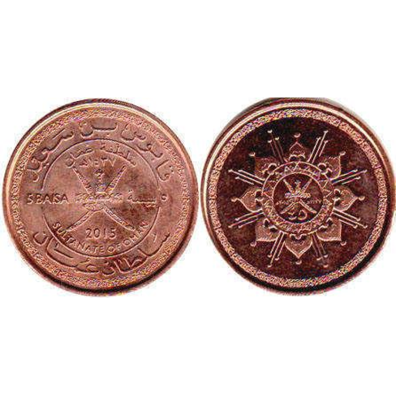 Oman Оман - 5 Baisa 2016 UNC
