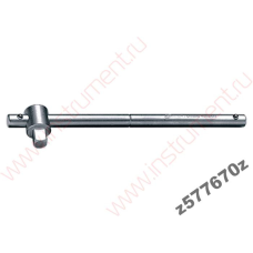 Вороток, 250 мм, квадрат 1/2“, CrV, хромирова