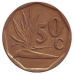 Стрілеція. Монета 50 млн. 1991-95 рік, ПАР.(БЖ) Стрілеція. Монета 50 млн. 1991-95 рік, ПАР.(БЖ)