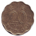 Монета 20 центів. 1995,98 рік, Гонконг. (БР)