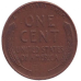 Линкович. Монета 1 цент. 1918 - 1958 рік (P), США. (Д)