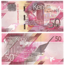 Кенія / Kenya 50 shilingi 2019 Pick NEW UNC
