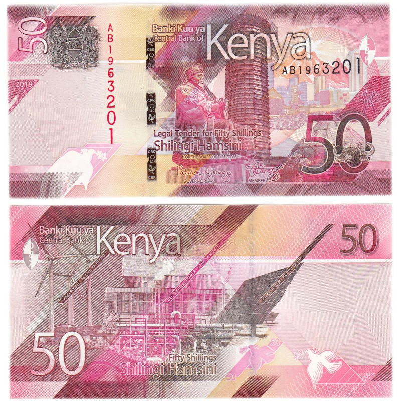 Кенія / Kenya 50 shilingi 2019 Pick NEW UNC