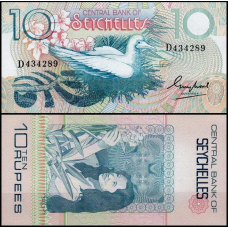 Сейшельські острови ( Сейшели )/ Seychelles 10 рупій (1983) Pick 28 UNC