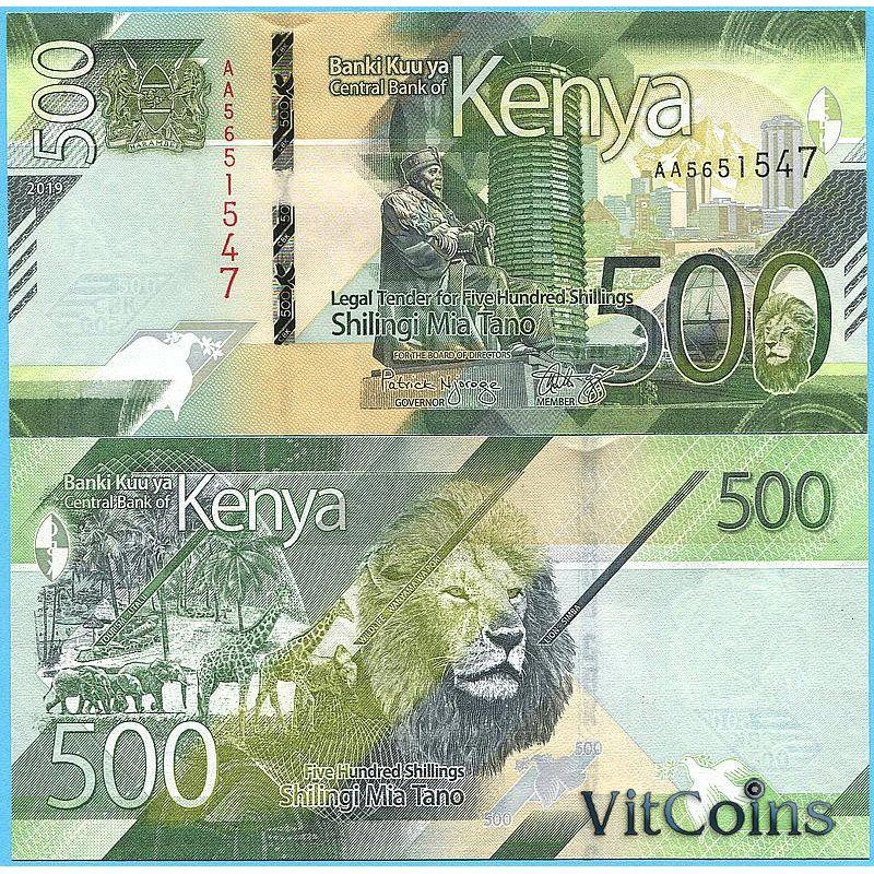 Кенія / Kenya 500 shilingi 2019 Pick NEW UNC Кенія / Kenya 500 shilingi 2019 Pick NEW UNC