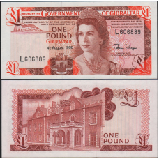 Gibraltar Гібралтар - 1 Pound 1988 UNC