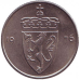 Монета 50 ере. 1976,82,93 рік, Норвегія. (БД) Монета 50 ере. 1976,82,93 рік, Норвегія. (БД)