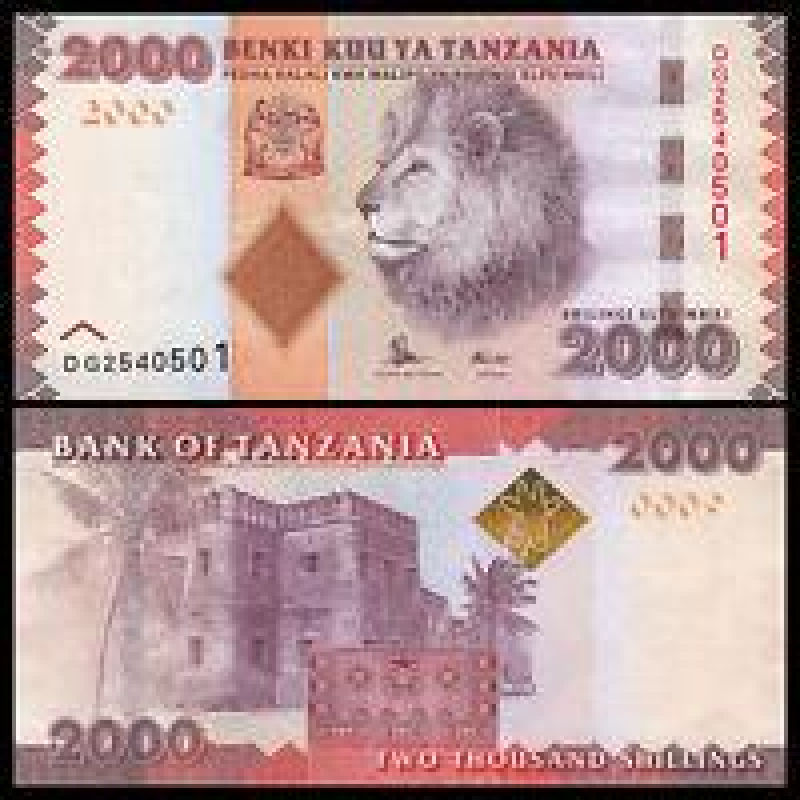 Танзанія / Tanzania 2000 shillings 2015 Pick42b UNC Танзанія / Tanzania 2000 shillings 2015 Pick42b UNC