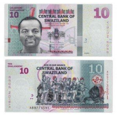 Свазіленд / Swaziland 10 Emalangeni 2015 (2017) Pick NEW UNC