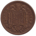 Монета 1 песета. 1944 рік, Іспанія.(Г) Монета 1 песета. 1944 рік, Іспанія.(Г)