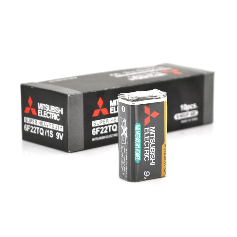 Батарейка Super Heavy Duty MITSUBISHI 9V 1S shrink pack,500pcs/ctn Батарейка Super Heavy Duty MITSUBISHI 9V 1S shrink pack,500pcs/ctn
