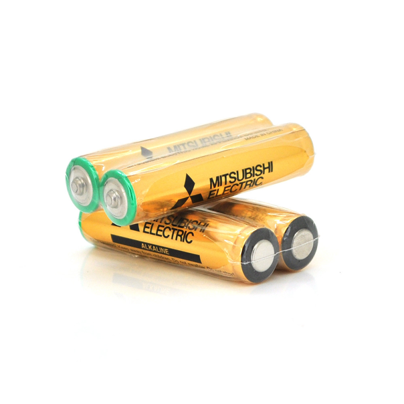 Лужна Батарейка MITSUBISHI 1.5 V AAA/LR03, 2S shrink pack, 400pcs/ctn (комплект 2шт) Лужна Батарейка MITSUBISHI 1.5 V AAA/LR03, 2S shrink pack, 400pcs/ctn (комплект 2шт)