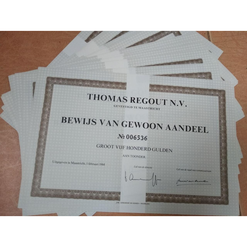 Акція. Нідерланди. 1984 рік Thomas Regout N. V/ (5 - 46)