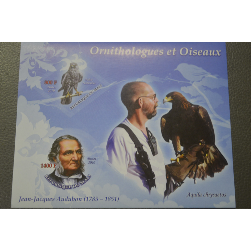 Малі. Фауна. Особистості. Блок. 2010 рік (М) Малі. Фауна. Особистості. Блок. 2010 рік (М)