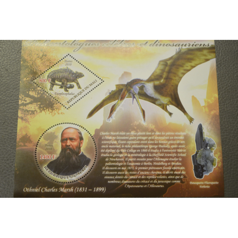 Малі. Фауна. Особистості. Блок. 2010 рік (М) Малі. Фауна. Особистості. Блок. 2010 рік (М)