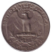 Вашингтон. Монета 25 центів. 1965 рік, США. (Д) Вашингтон. Монета 25 центів. 1965 рік, США. (Д)