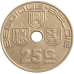 25 сантимів. 1939 рік, Бельгія. 25 сантимів. 1939 рік, Бельгія.