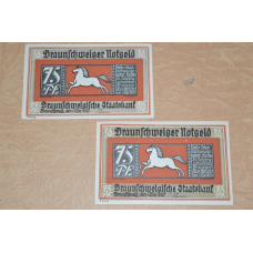 Німеччина. Нотгельд. 75 Pf 1921 року ( 1 )
