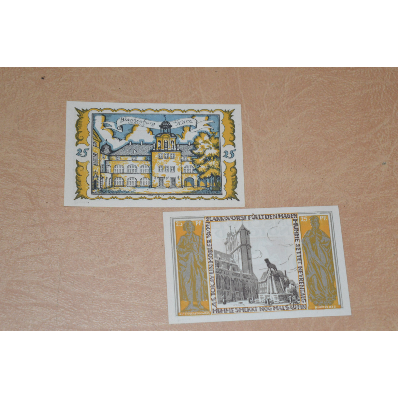 Німеччина. Нотгельд. 25 Pf 1923 року ( 1 ) Німеччина. Нотгельд. 25 Pf 1923 року ( 1 )