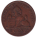 Монета 2 сантима. 1905 рік, Бельгія. (Der Belgen) Монета 2 сантима. 1905 рік, Бельгія. (Der Belgen)