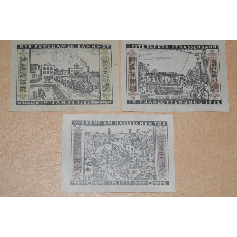 Німеччина Нотгельд Berlin Mark 2 1922 ( 1 ) Німеччина Нотгельд Berlin Mark 2 1922 ( 1 )