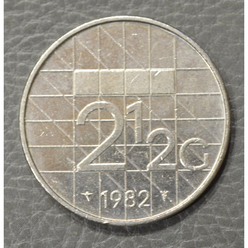 Нідерланди 2 1/2 гульдена 1982 рік Нідерланди 2 1/2 гульдена 1982 рік