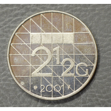 Нідерланди 2 1/2 гульдена 2001 рік