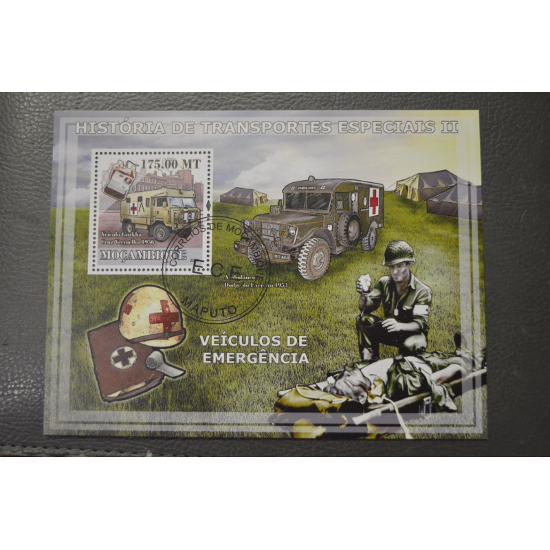Мозамбік. Малий аркуш. 2009 рік. Транспорт (П) Мозамбік. Малий аркуш. 2009 рік. Транспорт (П)