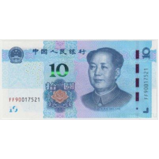 Китай 10 юань 2019 UNC
