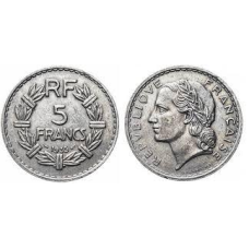 Франція, 5 франков, 1933 1935