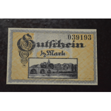 Німеччина. Нотгельд. 1/2 Mark 1918 року ( 2)