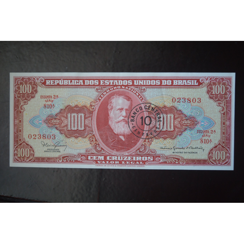 Бразилія 100 крузейро UNC (БМ) 1 Бразилія 100 крузейро UNC (БМ) 1