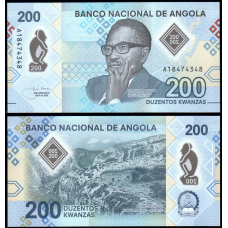 Angola Ангола 200 Kwanzas 2020 UNC