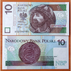 Польща/Poland 10 Zlotych 2012(2014) Pick NEW UNC