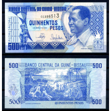 ГВІНЕЯ БІССАУ. 500 песо 1990р. UNC