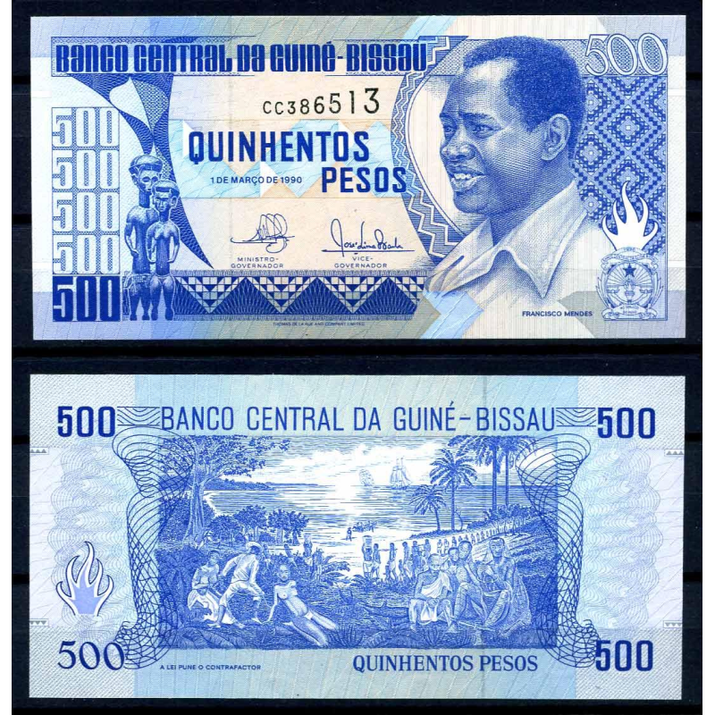 ГВІНЕЯ БІССАУ. 500 песо 1990р. UNC